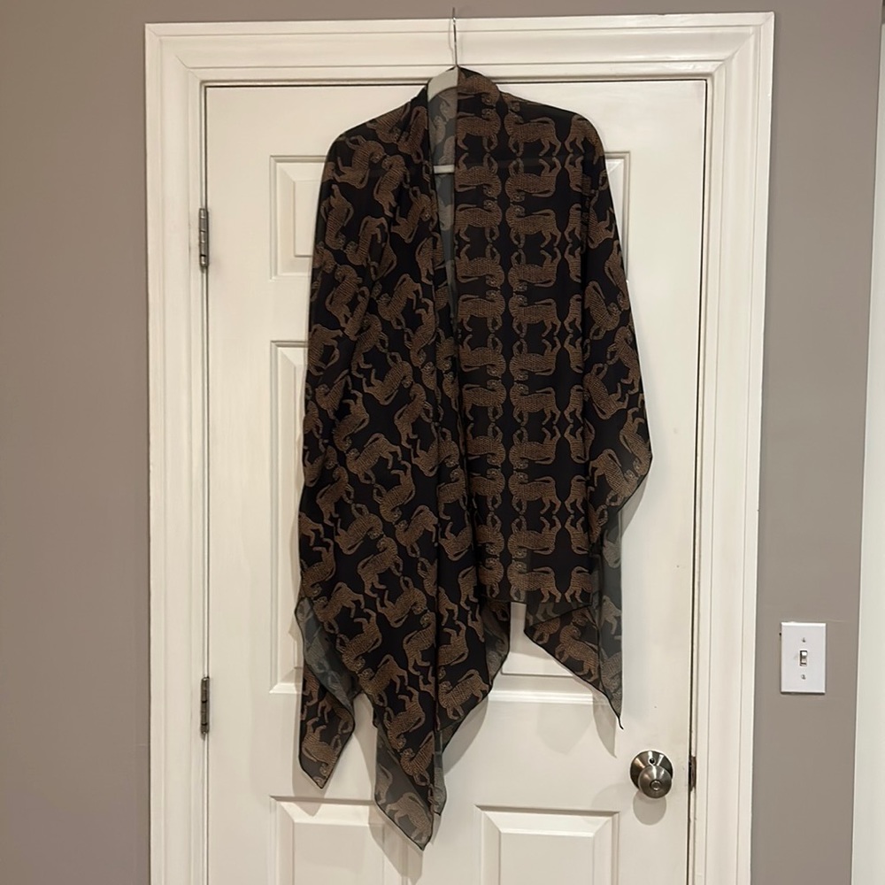 Custom Chiffon long wrap
